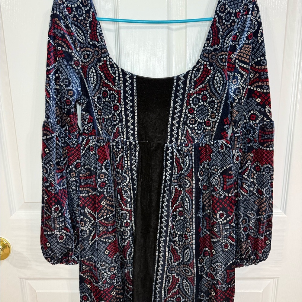 Free People Multicolor Patterned Mini Dress - Picture 5 of 8
